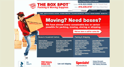 Desktop Screenshot of boxspot.com